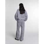 Blouson court en tweed