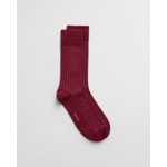 Two-Color Ribbed Socks