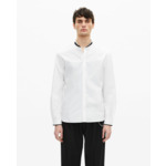 Chemise A Manches Longues Col Officier