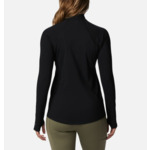 Midweight Half Zip Baselayer Femme Noir