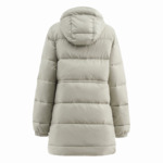 Pioneer Summit  FS Mid Hooded Jacket Femme Vert