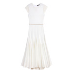 Robe longue en crochet