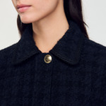 Veste courte en tweed