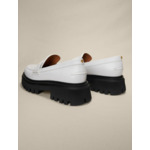 Mocassins en cuir à plateforme