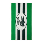 Lacoste - Serviette de plage en coton 520 g/m², L Badge