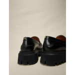 Mocassins en cuir à plateforme