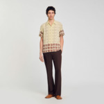 Chemise à imprimé fleuri