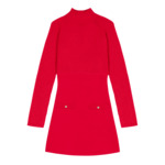 Robe courte 2-en-1 en maille