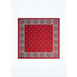 Pochette en soie à imprimé yin yang