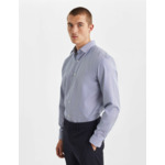 Chemise Contemporaine rayée bleue