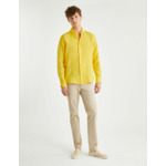 Chemise Gaspard en lin jaune