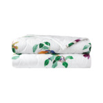 Yves Delorme - Couvre lit en satin multicouleurs, Parfum