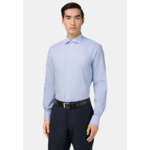 Chemise à Rayures en Coton Slim Fit