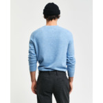 Wool Blend Crew Neck Sweater