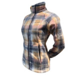 Sawyer Rapids Printed Full Zip Fleece Bleu