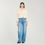 Veste courte en tweed