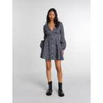 Robe courte en tweed