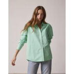 Chemise oversize Delina verte