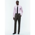 Chemise col pointe en coton