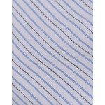 Chemise classique rayée bleue
