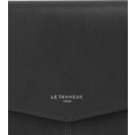 Portefeuille un volet Charlotte en cuir lisse