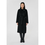 Manteau Mandy-Noir en Laine