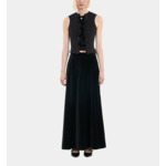 Top Avec Laçage Noir Femme