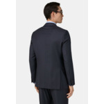 Costume à Fines Rayures en Laine