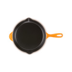 Skillet rond profond 26cm en fonte émaillée volcanique