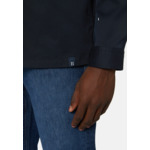 Surchemise Camp Bleu Marine En Coton Tencel