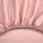 Yves Delorme - Drap housse en satin rose, Triomphe