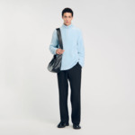 Pull en polaire bouclée