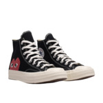 Chuck 70 Cdg Hi Black/White/Red