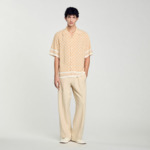 Chemise fluide à imprimé Square Cross