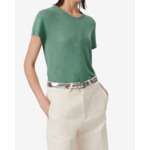 T-Shirt En Lin Col Rond Third