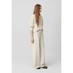 Pantalon large à rayures