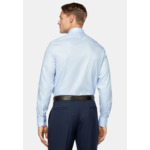 Chemise en Sergé De Coton Slim Fit