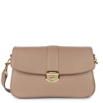 Sac trotteur A rabat avec fermoir Donna Fia