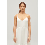 Robe midi satinée
