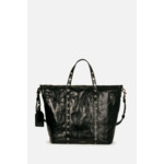 Grand cabas Zippy en cuir craquelé