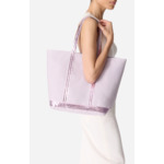 Cabas L Zippé En Toile En Lyocell Et Coton