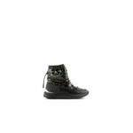 Lacets de bottes de neige hauts noirs