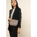 Sac besace A rabat avec fermoir Top Double