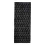 Étole tissée pour femme lur-nero