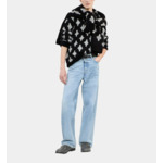 Pull À Losanges En Laine Et Alpaga Noir Et Gris Homme