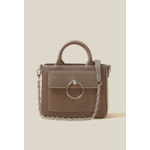 Sac Anouck cuir grainé chaîne