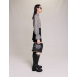 Short jupe en crêpe