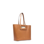 Angele Cuir De Lancel - Sac Cabas M - Camel