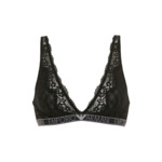 Brassière en tricot pour femme - noir