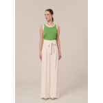 Pantalon Pyla-Ecru en Polyester